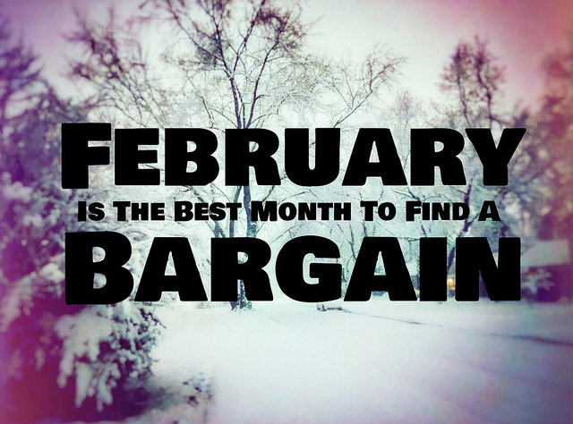 February Named Best Month To Find A Bargain